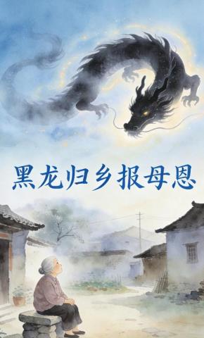 短剧《黑龙归乡报母恩》海报