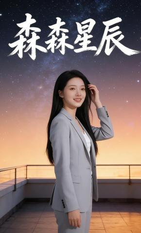 短剧《森森星辰》海报