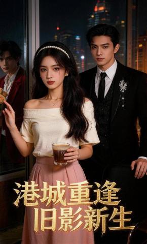 短剧《港城重逢，旧影新生》海报