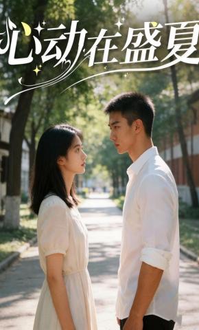 短剧《心动在盛夏》海报