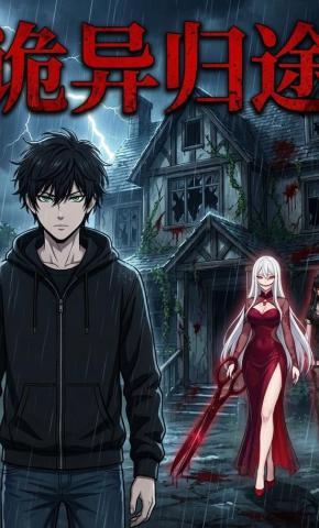 短剧《诡异归途》海报