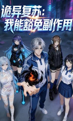 短剧《诡异复苏：我能豁免副作用》海报