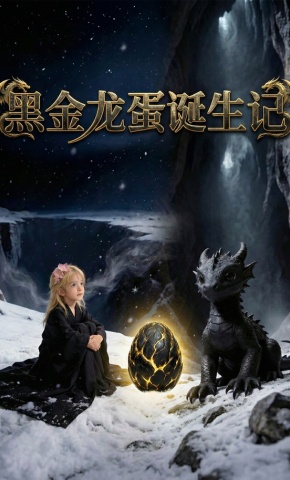 短剧《黑金龙蛋诞生记》海报