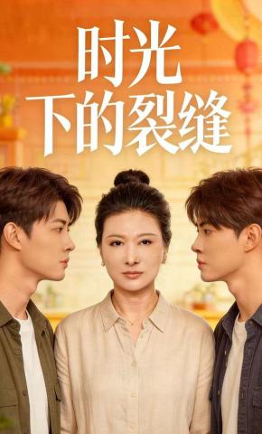 短剧《时光下的裂缝》海报