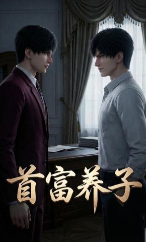 短剧《首富养子》海报