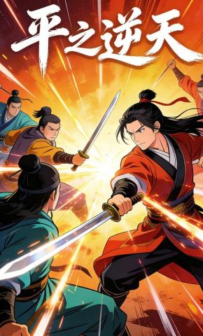 短剧《平之逆天》海报