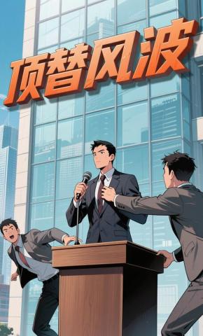 短剧《顶替风波》海报