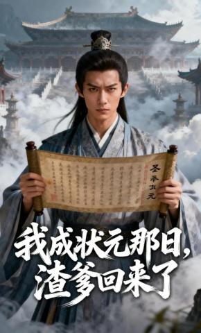 短剧《我成状元那日，渣爹回来了》海报