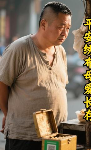 短剧《平安绣布母爱长存》海报