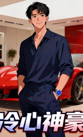 短剧《冷心神豪》海报