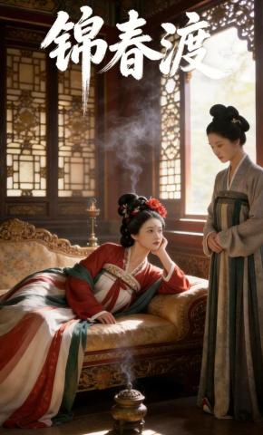 短剧《锦春渡》海报