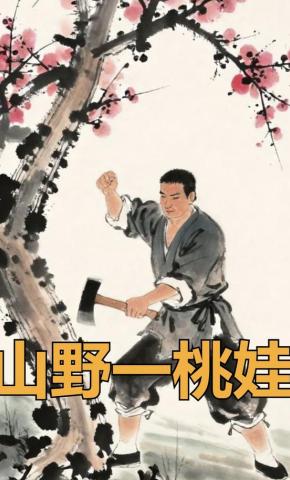 短剧《山野一桃娃》海报