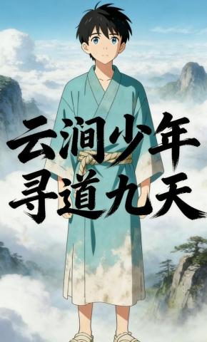 短剧《云涧少年寻道九天》海报