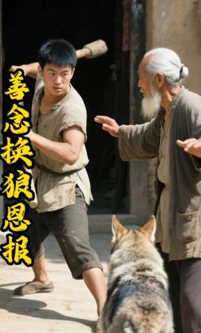 短剧《善念换狼恩报》海报