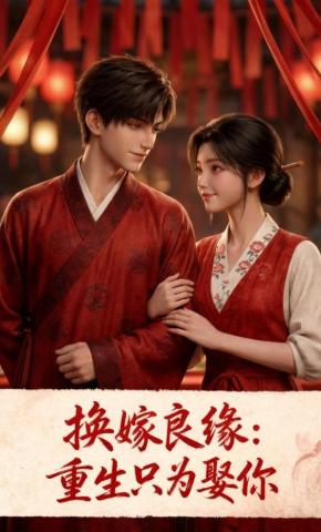 短剧《换嫁良缘：重生只为娶你》海报