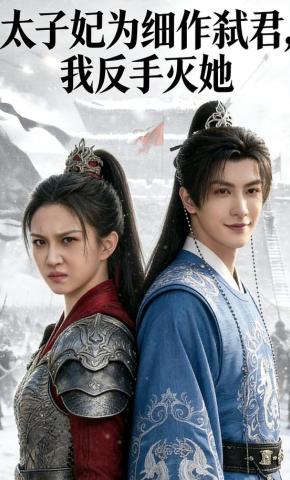 短剧《太子妃为细作弑君，我反手灭她》海报