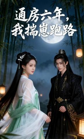 短剧《通房六年，我揣崽跑路》海报