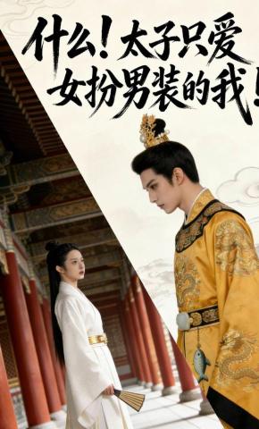 短剧《什么，太子只爱女扮男装的我》海报