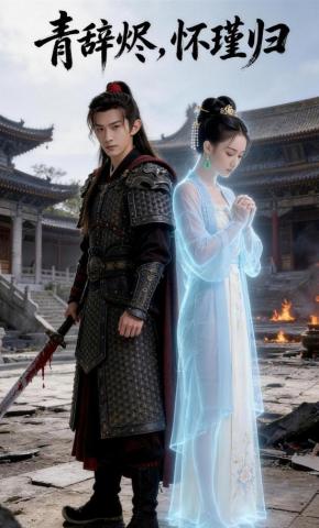 短剧《青辞烬，怀瑾归》海报