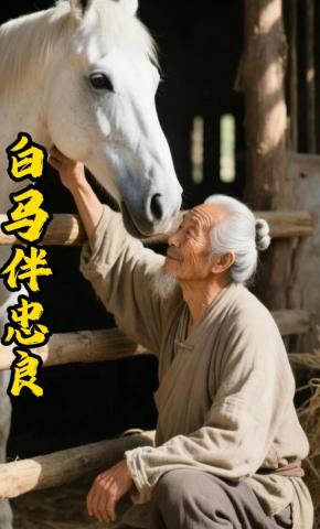 短剧《白马伴忠良》海报