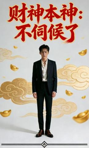 短剧《财神本神：不伺候了》海报