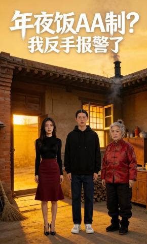 短剧《年夜饭AA制？我反手报警了》海报