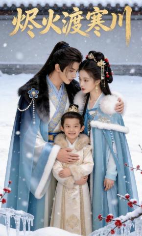 短剧《烬火渡寒川》海报