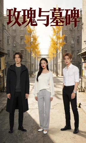 短剧《玫瑰与墓碑》海报