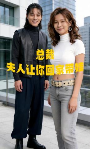 短剧《总裁，夫人让你回家带娃了》海报