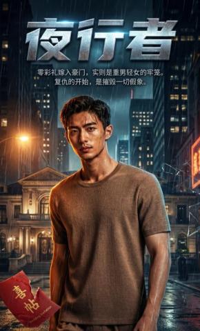 短剧《夜行者》海报