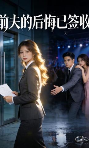 短剧《前夫的后悔已签收》海报