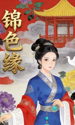 短剧《锦色缘》海报