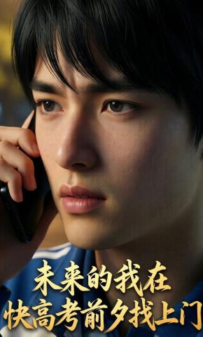 短剧《未来的我在快高考前夕找上门》海报