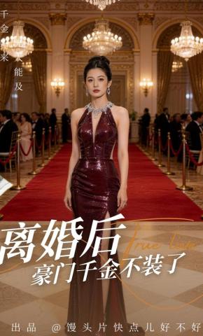 短剧《离婚后，豪门千金不装了》海报