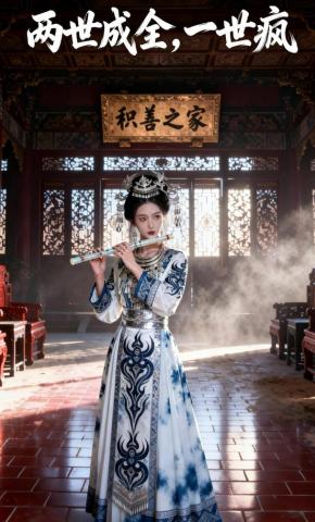 短剧《两世成全，一世疯》海报