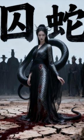 短剧《囚蛇》海报