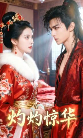 短剧《灼灼惊华》海报