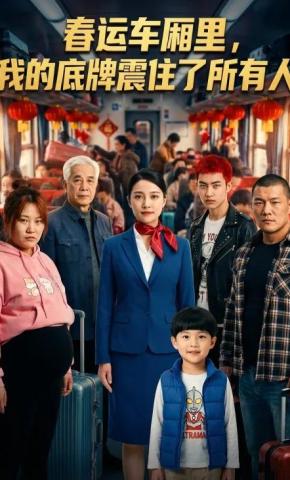 短剧《春运车厢里,我的底牌震住了所有人》海报