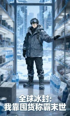 短剧《全球冰封：我靠囤货称霸末世》海报