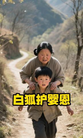 短剧《白狐护婴恩》海报