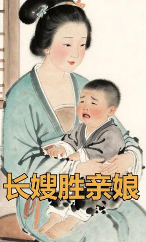 短剧《长嫂胜亲娘》海报