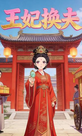 短剧《王妃换夫》海报