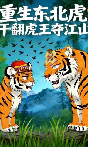 短剧《重生东北虎：干翻虎王夺江山》海报