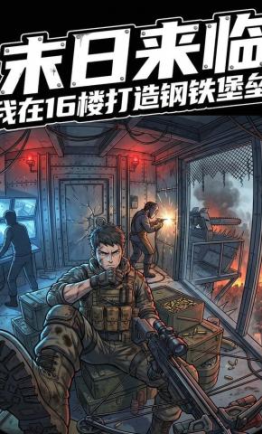 短剧《末日来临我在16楼打造钢铁堡垒》海报