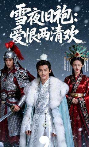 短剧《雪夜旧袍：爱恨两清欢》海报