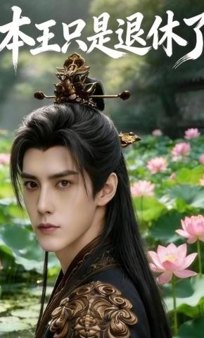 短剧《本王只是退休了》海报