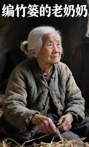 短剧《编竹篓的老奶奶》海报