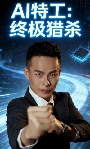 短剧《AI特工：终极猎杀》海报