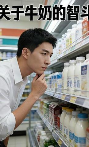短剧《关于牛奶的智斗》海报