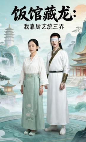 短剧《饭馆藏龙：我靠厨艺统三界》海报